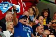 Maradona vibró con la victoria de Los Pumas