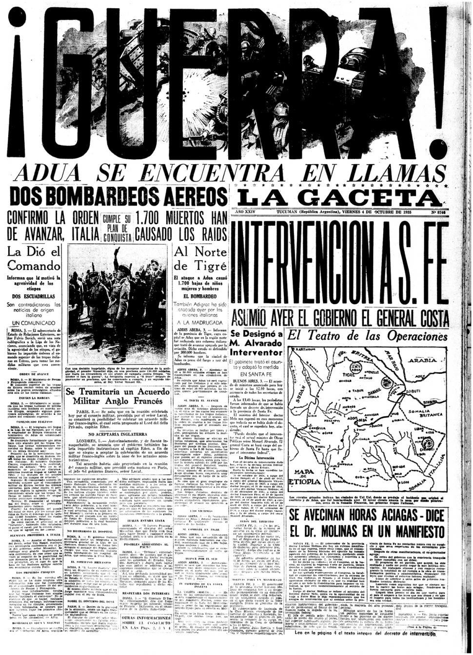 Guerra en Etiopía