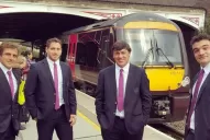 Los Pumas viajaron a Londres para visitar a la reina Isabel II