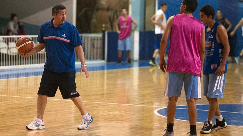 LLEGAMOS EN SEIS PUNTOS. García cree que el equipo se irá potenciando en el curso del torneo.
FOTO DE ARCHIVO