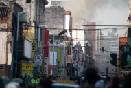 Incendio en pleno centro: la calle Junín al 300 seguirá cortada