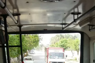 Por la falta de Policía atacaron el micro de Mercedes