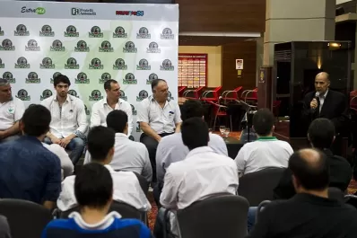 Mitre presentó al equipo, que debuta mañana ante Talleres