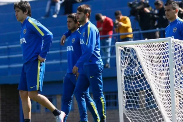 Boca se entrenó sin Tevez ni Lodeiro