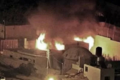 Palestinos incendiaron la tumba del patriarca bíblico José