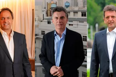 Macri, Massa y Scioli aprovecharon el Día de la Lealtad para sus campañas