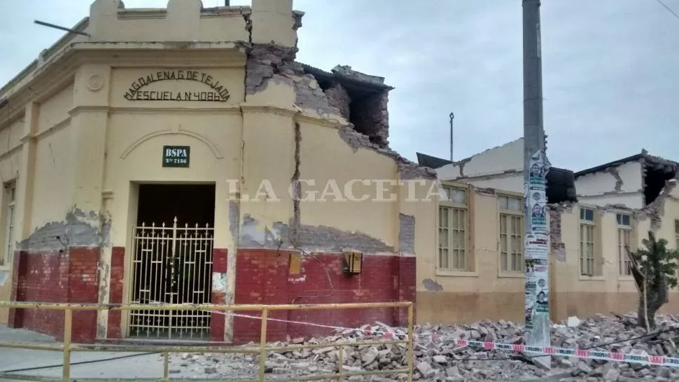 Galería de fotos: lo que dejó el fuerte sismo en El Galpón