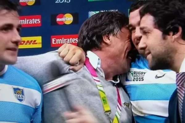 Hourcade se quebró al dedicarle la victoria de Los Pumas a su mamá