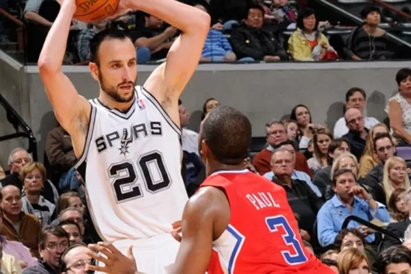 Ginóbili tuvo una buena actuación y San Antonio ganó