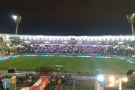 El escenario de una final toda teñida de azul y amarillo