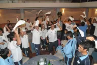 “Nos sacamos la mufa”, celebró Leito