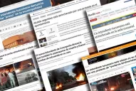 La crisis en Concepción repercutió en los principales medios nacionales y hasta en la BBC