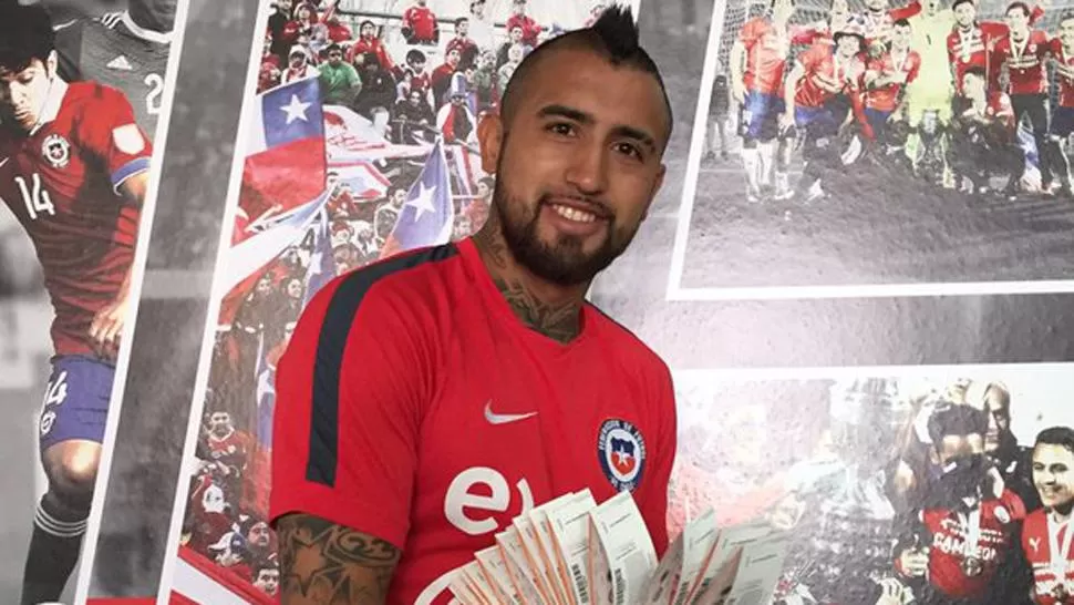 Como las entradas para ver a Chile están caras, Vidal las regala