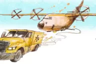 El efectivo para los cajeros llegó a Tucumán en un Hércules