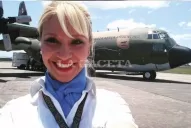 Mirá las fotos del Hércules que trajo efectivo para los cajeros