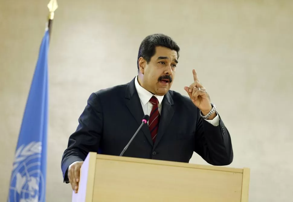 DISERTANTE. Maduro está en Ginebra para intervenir en el Consejo de Derechos Humanos de la ONU. reuters