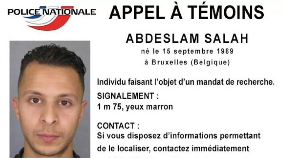 PARTICIPACIÓN. El belga Salah Abdeslam alquiló el auto con el que los yihadistas atacaron en el teatro Le Bataclan. FOTO TOMADA DE INFOBAE.COM