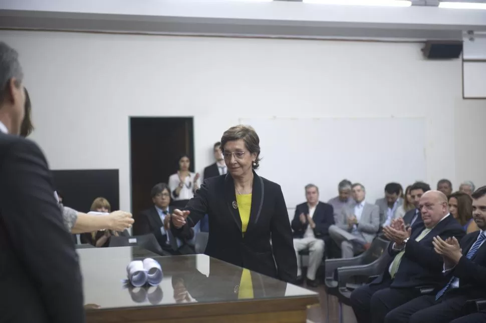 OFICIALISTA. Beatriz Mirkin llega al Senado por el FpV. 