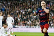Iniesta se ganó el aplauso de los hinchas de Real Madrid