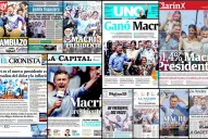 Qué dicen las portadas de los diarios nacionales sobre el triunfo de Macri