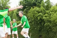 Macri, presidente y futbolero: metí dos golazos en el mismo día