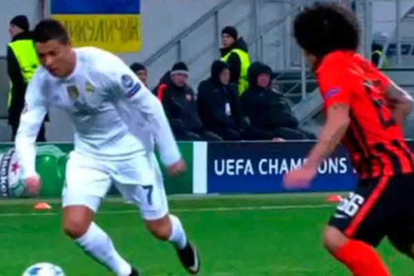 Por canchero, Cristiano Ronaldo pasó un papelón