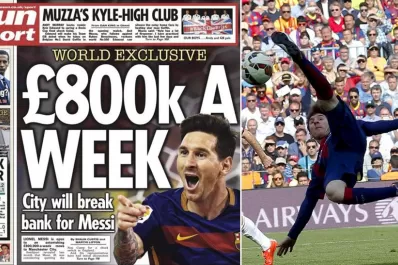 Manchester City ofrecería 170 millones de euros por Messi