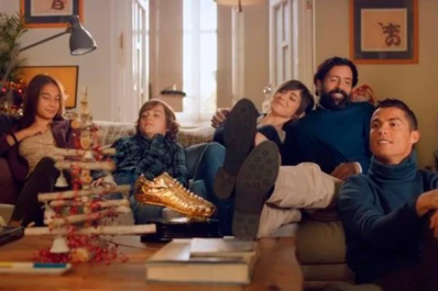 Cristiano Ronaldo de casa y en una familia como cualquier otra