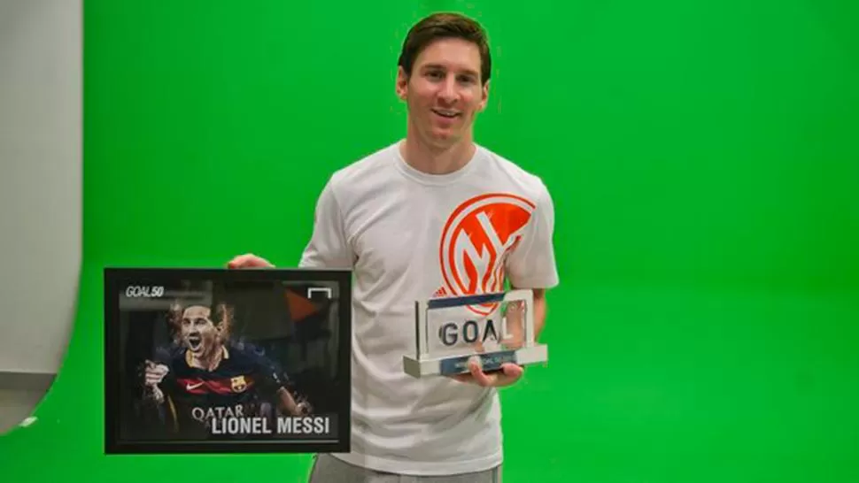 Marche otro premio para Messi...