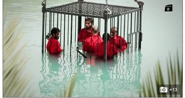 PRISIONEROS. No hay piedad para quienes son capturados en Siria y en Irak. captura de video