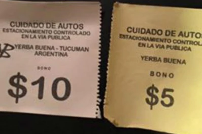 Aparecieron bonos truchos por el cobro del estacionamiento callejero en Yerba Buena