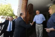 Inundaciones y la droga, en la agenda de Rossi y Manzur