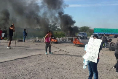 Cortan la ruta alternativa e impiden el paso hacia La Florida