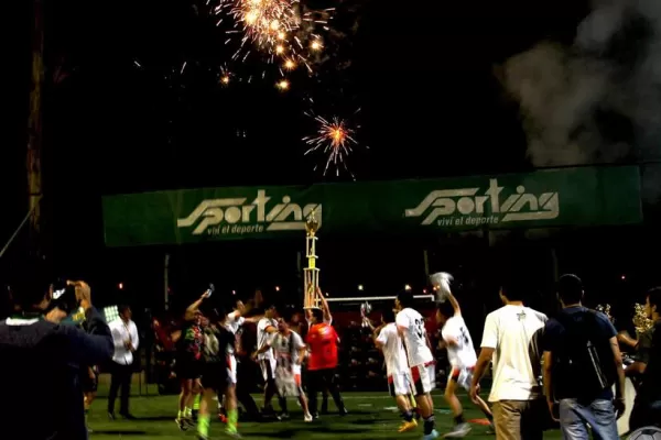 El fútbol 5 amateur, al mejor estilo Champions