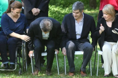 Un blooper y otras curiosidades de la presentación del nuevo Gobierno