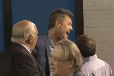 Mirá la reacción de Tinelli cuando se enteró que la votación debía repetirse