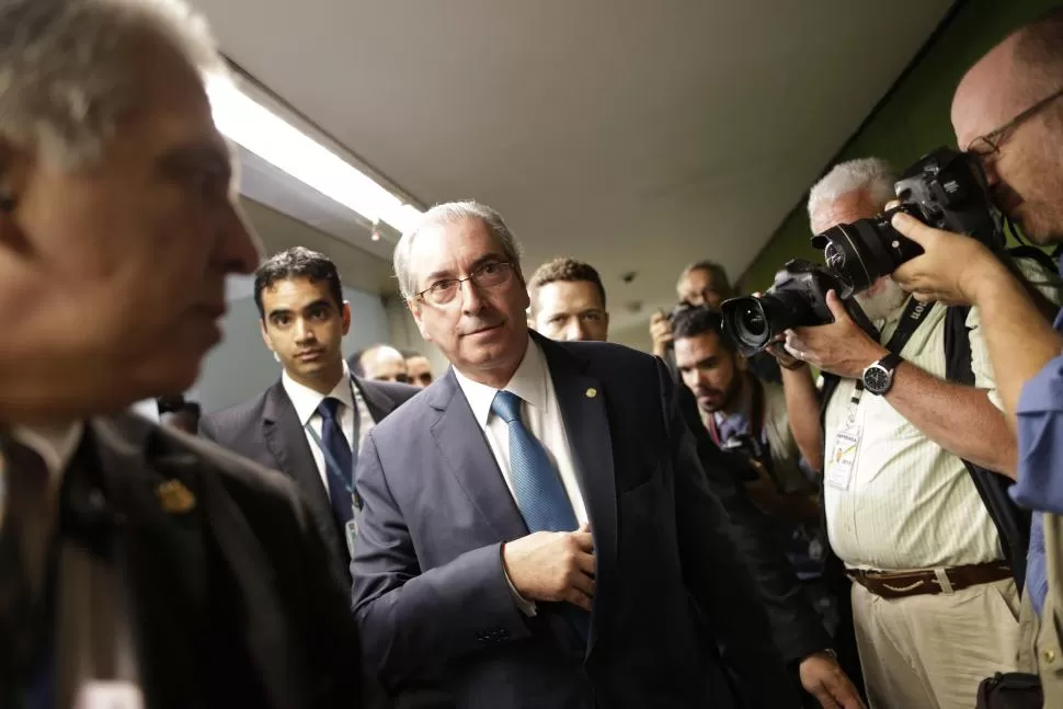 CANJE. Cunha dijo que le ofrecieron votos para evitar una investigación. reuters