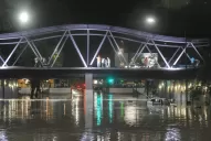 Puente trágico: cortarán el tránsito en caso de tormenta