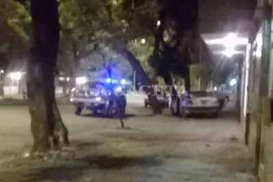 Subió a la vereda y estrelló su auto contra un árbol