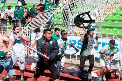 De nunca acabar: otra batalla campal entre barras