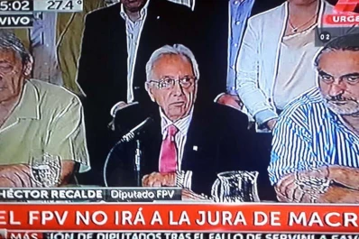Los diputados del FPV no irán a la asunción de Macri