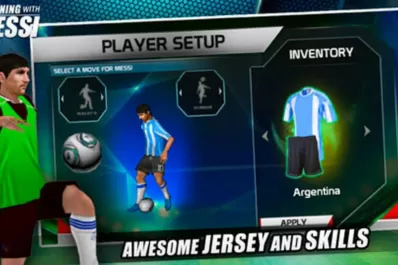 Messi, la estrella de un videojuego desarrollado por una empresa argentina