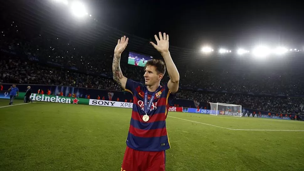 EL MEJOR. Lionel Messi lidera el ranking de Four Four Two. (ARCHIVO)