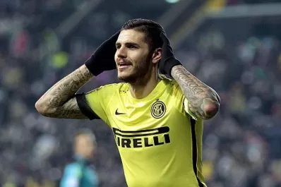 Icardi marcó doblete y sigue imparable