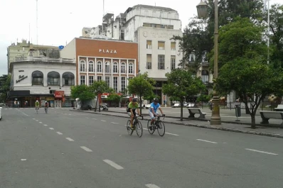 La zona de Plaza Independencia permanecerá cortada por el Campeonato de Ciclismo de Ruta