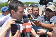 Al colectivo se le reventó un neumático