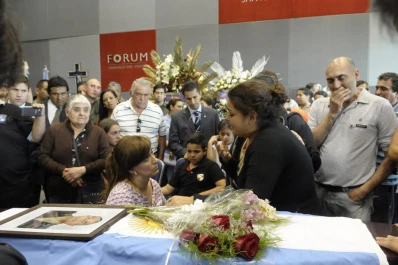 Los despidieron como patriotas en una ceremonia a la que asistió la vicepresidenta