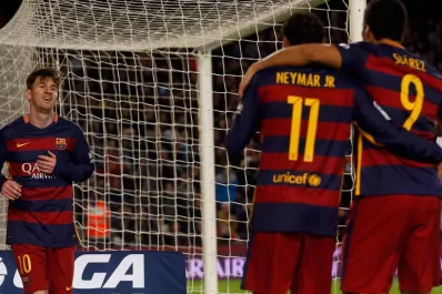 Messi y Neymar evolucionan y jugarían ante River