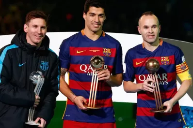 Messi e Iniesta, los más ganadores de la historia de Barcelona