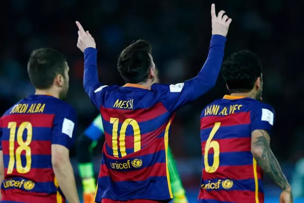 Messi es el verdugo de los equipos argentinos en el Mundial de Clubes